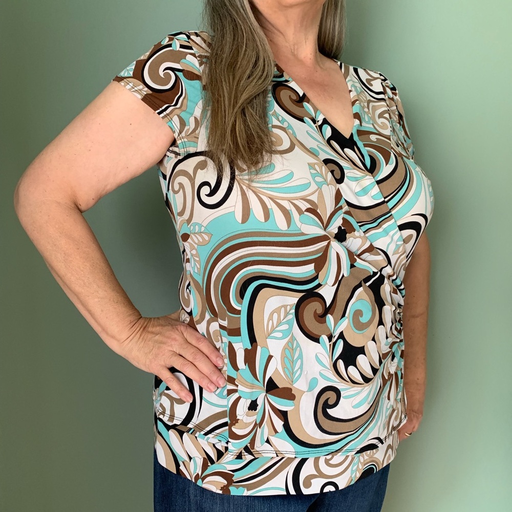 Womens Patterned Blouse